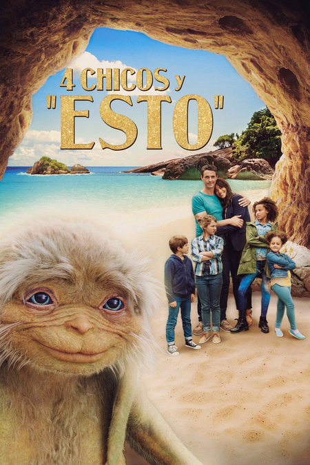 Póster de la película 4 chicos y 'Esto'