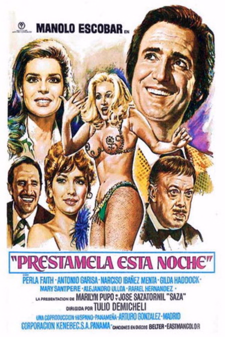 Póster de la película Préstamela esta noche