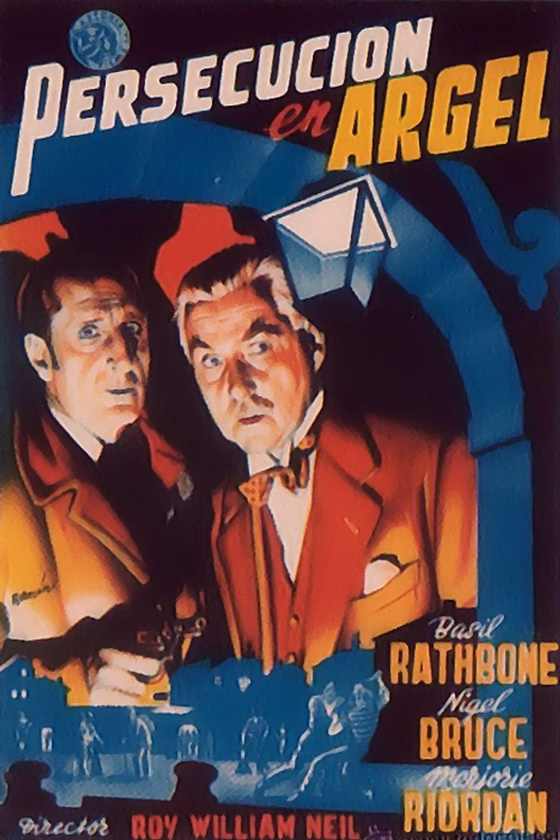 Póster de Persecución en Argel
