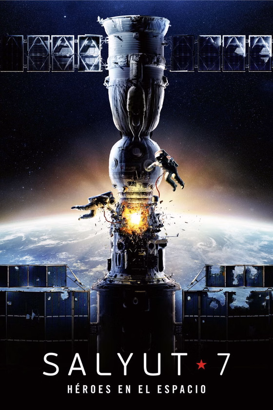 Póster de Salyut-7: Héroes en el espacio