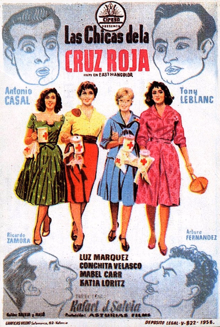 Póster de la película Las chicas de la Cruz Roja