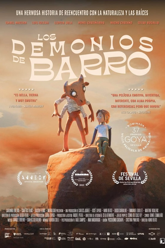 Póster de Los demonios de barro