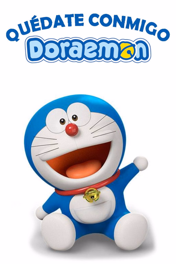 Póster de Quédate Conmigo, Doraemon