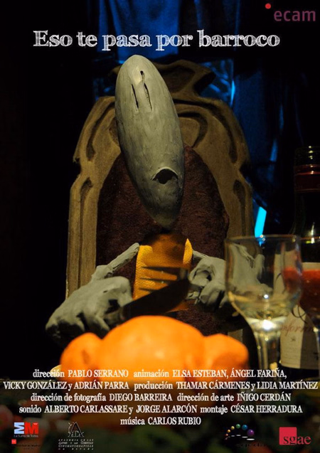 Póster de la película Eso te pasa por barroco