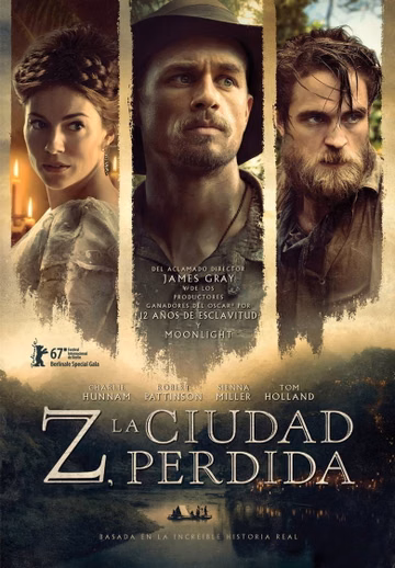 Póster de Z, la ciudad perdida