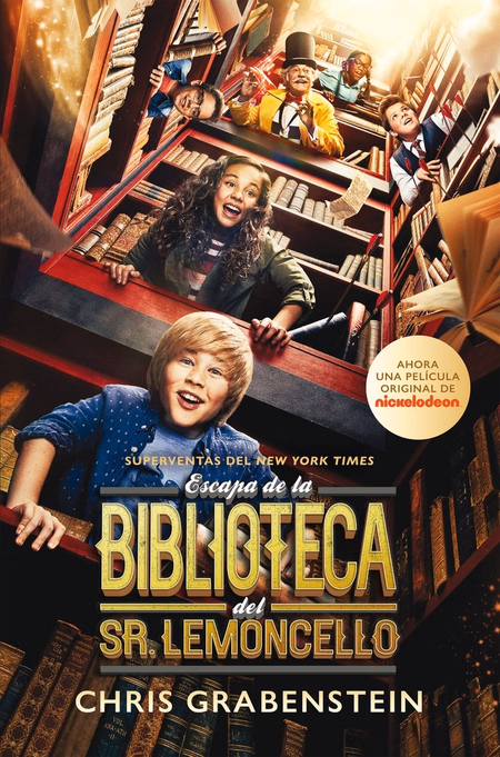 Póster de la película Escapa de la biblioteca del Sr. Lemoncello