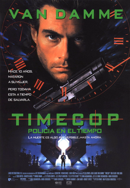 Póster de la película Timecop: Policía en el tiempo
