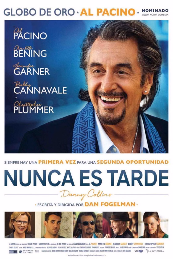 Póster de Nunca es tarde