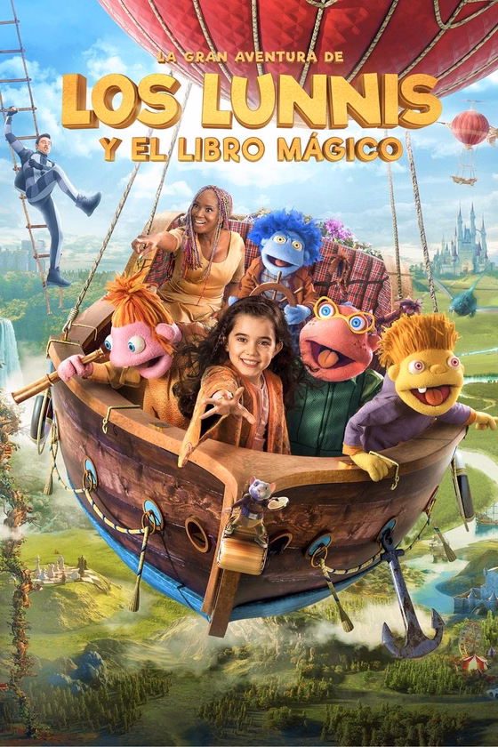 Póster de La gran aventura de los Lunnis y el libro mágico
