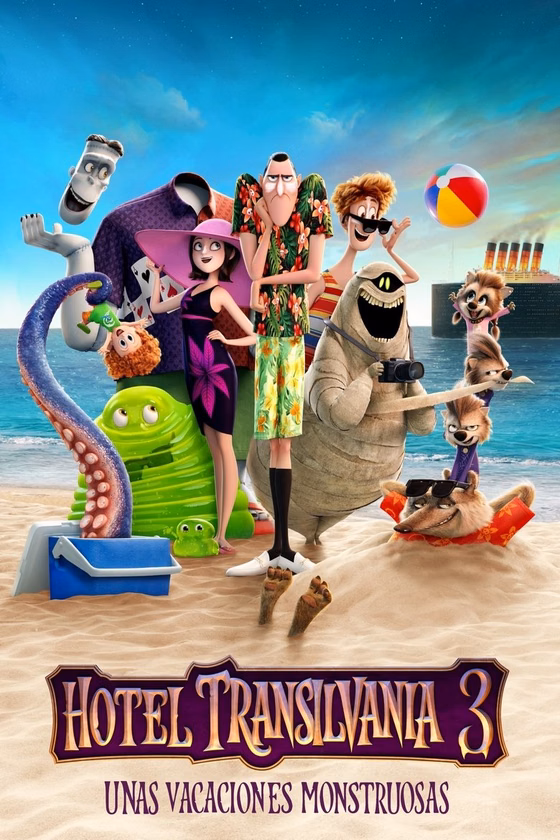 Póster de Hotel Transilvania 3: Unas vacaciones monstruosas
