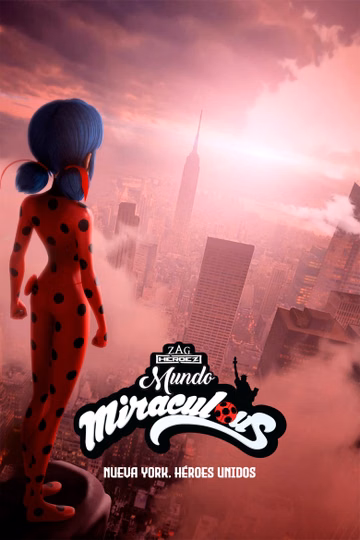 Póster de Mundo prodigiosa: Las aventuras de Ladybug en Nueva York