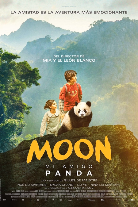 Póster de la película Moon, mi amigo panda