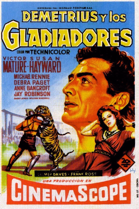 Póster de la película Demetrius y los gladiadores