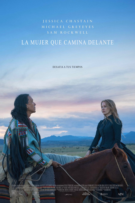 Póster de la película La mujer que camina delante
