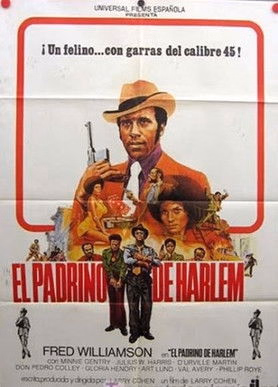 Póster de la película El padrino de Harlem