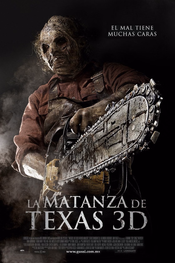 Póster de La matanza de Texas 3D