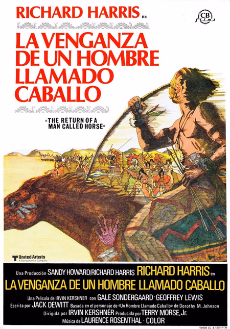 Póster de la película La venganza de un hombre llamado Caballo