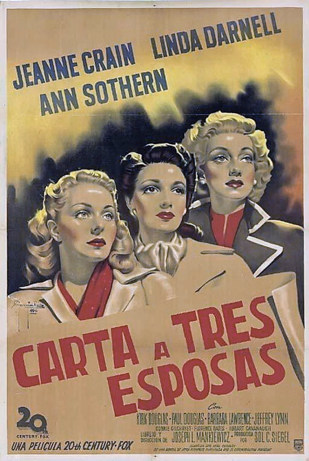 Póster de la película Carta a tres esposas