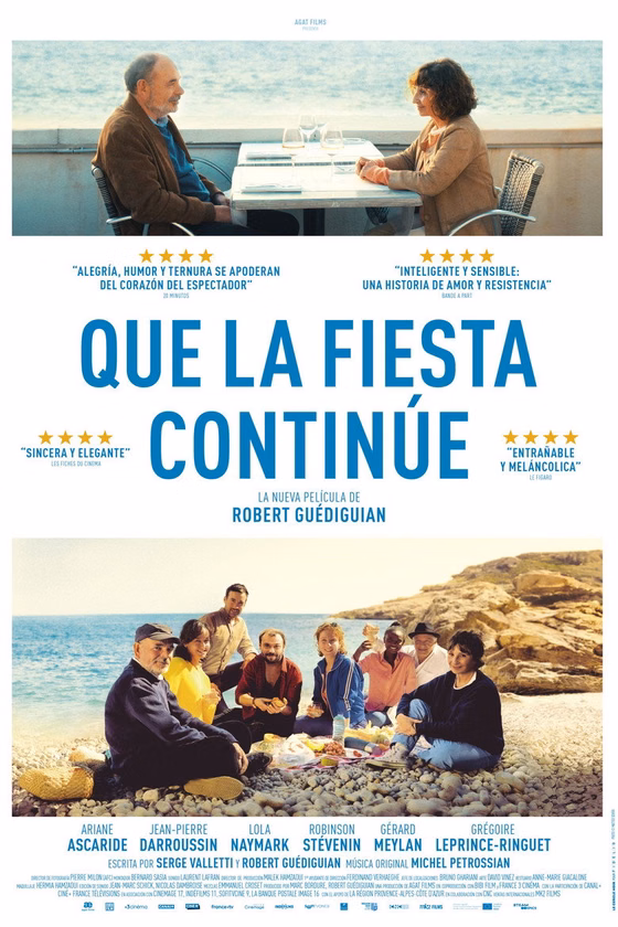 Póster de Que la fiesta continue