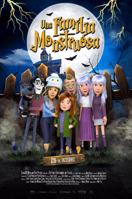 Póster de la película Una familia monstruosa
