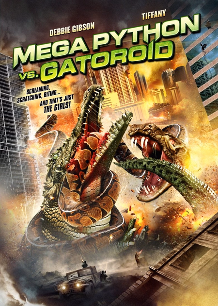 Póster de la película Megapitón contra Megacaimán