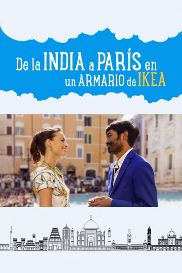 Póster de De la India a París en un armario de Ikea