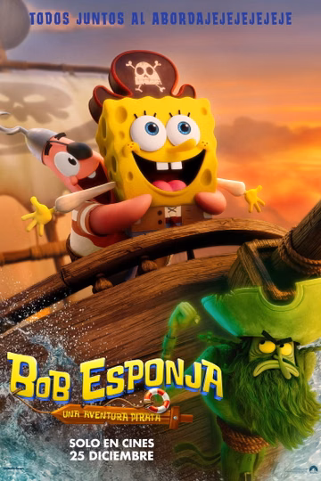 Póster de Bob Esponja: Una aventura pirata