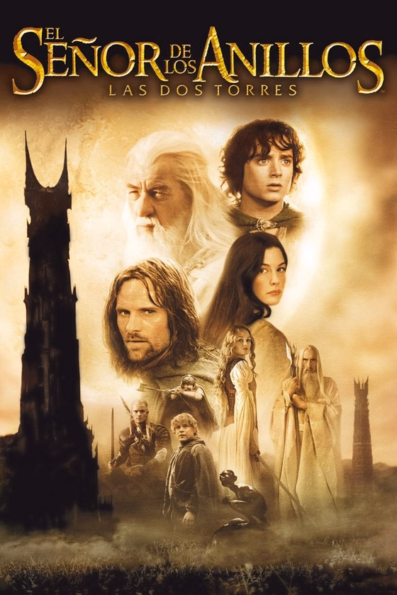 Póster de El señor de los anillos: Las dos torres