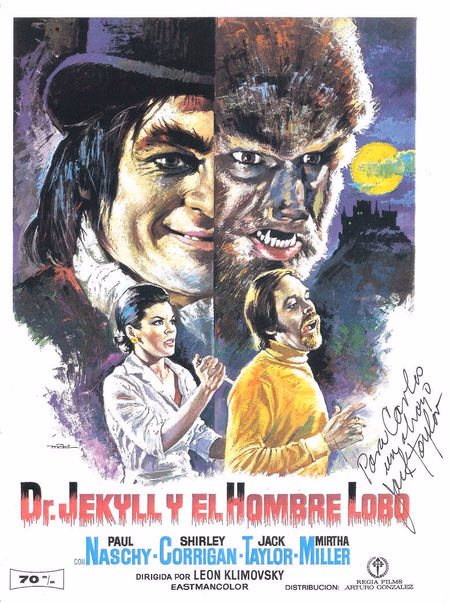 Póster de la película Doctor Jekyll y el Hombre Lobo