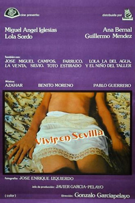 Póster de la película Vivir en Sevilla