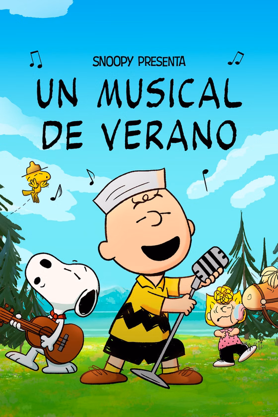 Póster de Snoopy presenta: Un musical veraniego