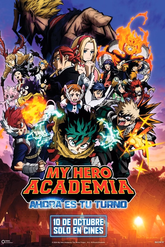 Póster de My Hero Academia: You're Next