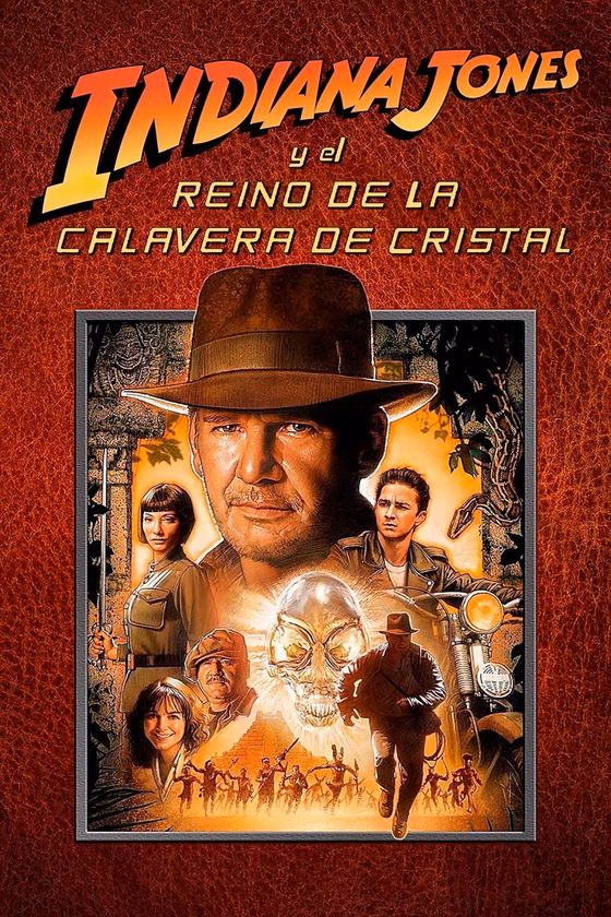 Póster de Indiana Jones y el reino de la calavera de cristal
