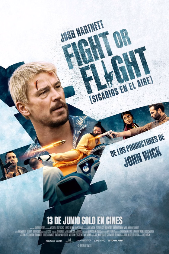 Póster de Fight or flight (sicarios en el aire)