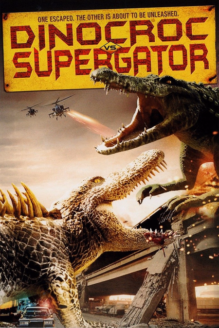 Póster de la película Dinocroc vs. Supergator
