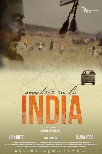 Póster de Anochece en la India