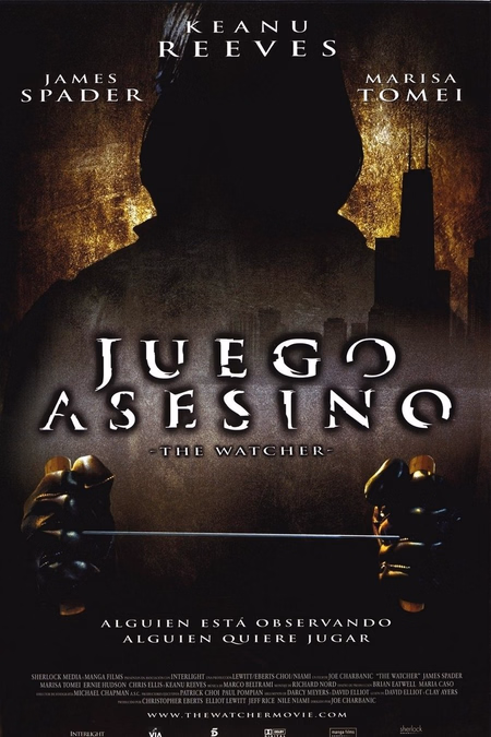 Póster de la película Juego asesino (The Watcher)