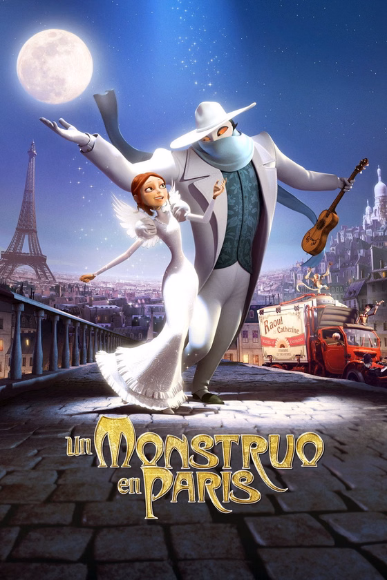Póster de Un monstruo en París