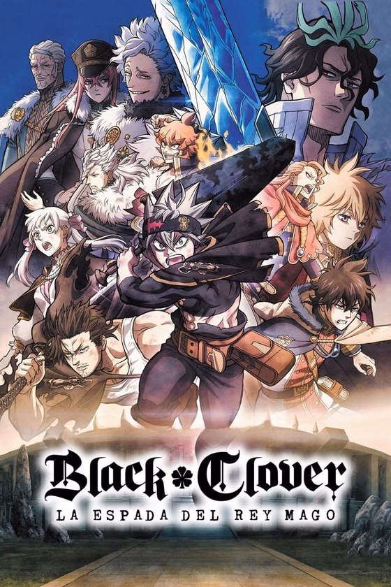 Póster de Black Clover: La espada del rey mago