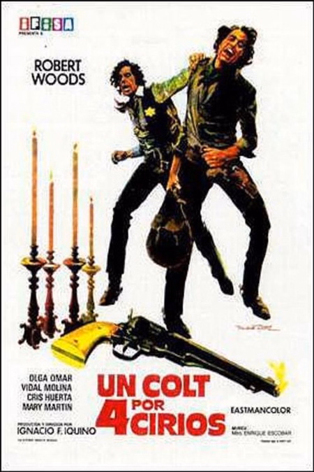 Póster de la película Un colt por cuatro cirios