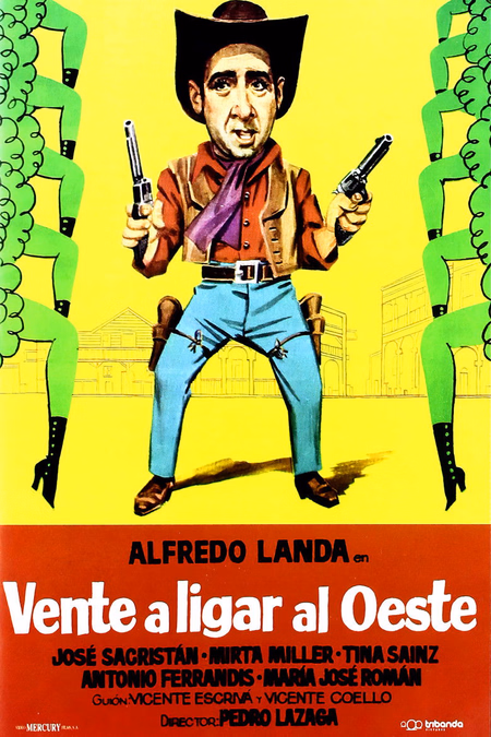 Póster de la película Vente a ligar al Oeste