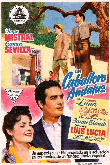 Póster de la película Un caballero andaluz