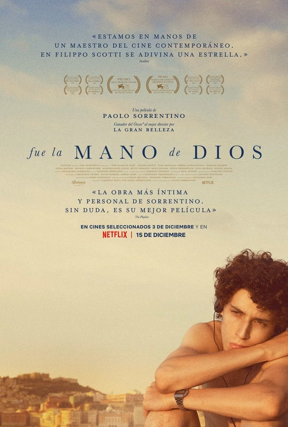 Póster de Fue la mano de Dios