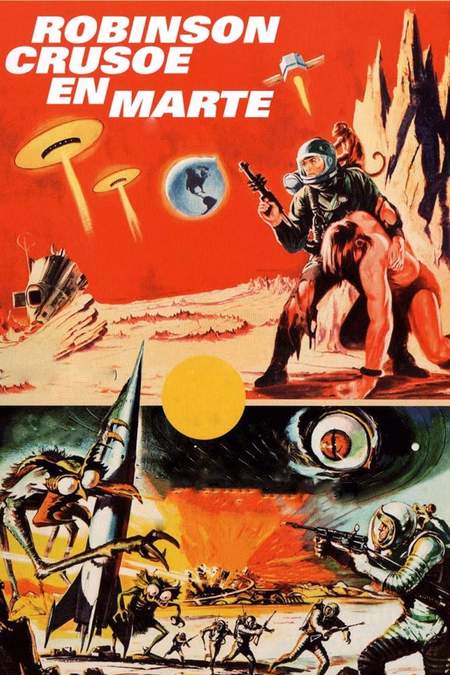 Póster de la película Robinson Crusoe de Marte