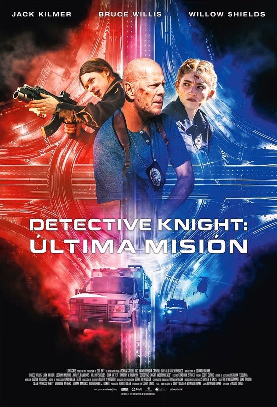 Póster de Detective Knight: Última misión