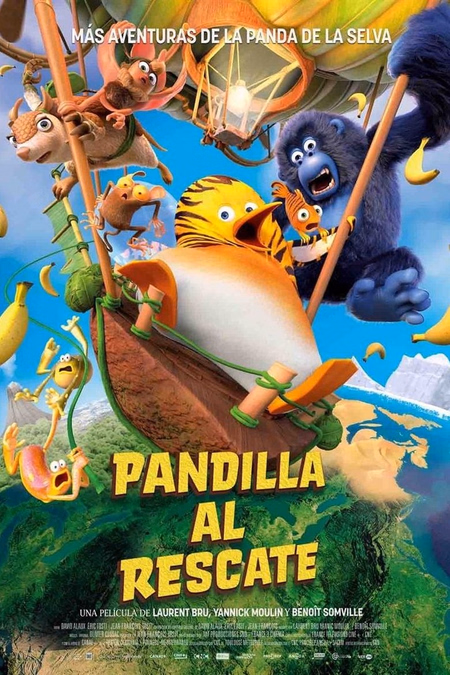 Póster de la película La panda de la selva 4: Pandilla al rescate