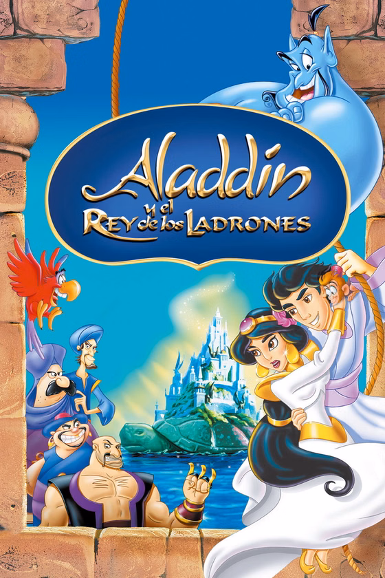 Póster de Aladdin y el rey de los ladrones