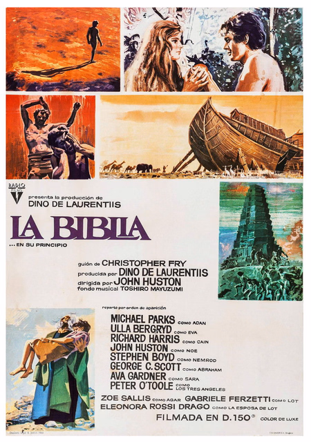 Póster de la película La Biblia... en su principio