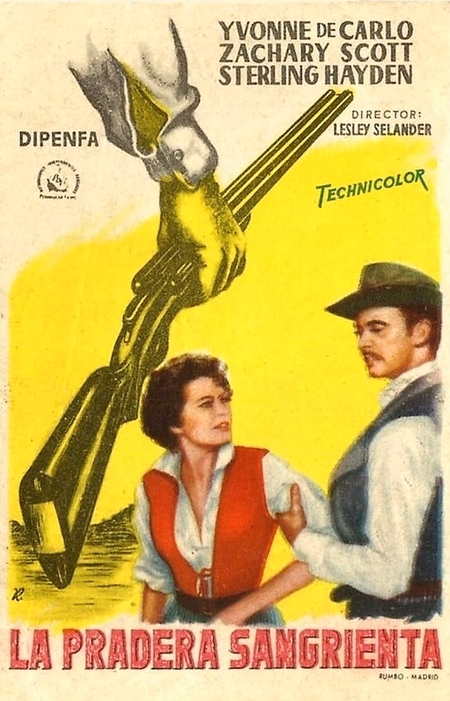 Póster de la película La pradera sangrienta