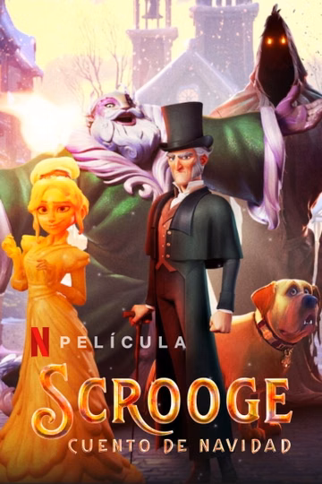 Póster de Scrooge: Cuento de Navidad